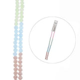 Crystal Lane Rondelle 4x6mm Pastel Mix 2 Strands 7in