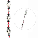 Crystal Lane Ceramic Face Black/White Mix 7in