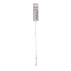 Crystal Lane Flower Caps 8mm Pink 7in