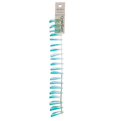 Crystal Lane Long Petal 9x25mm Blue Green 7in