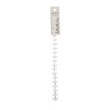 Crystal Lane Flower Caps 13mm White 7in