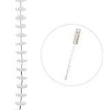 Crystal Lane Flower Caps 13mm White 7in