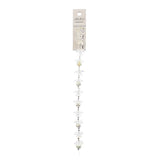 Crystal Lane Flower Caps, Pears & Flowers White 7in