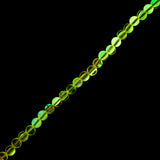 Crystal Lane Glow in the Dark 6mm Round Beads Pink AB 7" Strand
