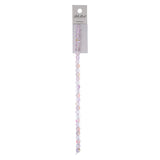Crystal Lane Glow in the Dark 6mm Round Beads Purple AB 7" Strand