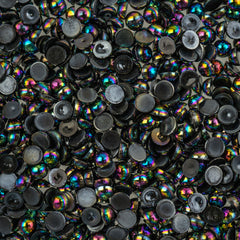 Crystal Lane DIY Flat Back Pearls 5mm Black AB 575/pk