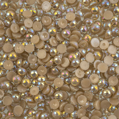 Crystal Lane DIY Flat Back Pearls 5mm Brown AB 575/pk