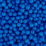Czech Glass Beads 4mm Round Velvet Turquoise 46/Strand