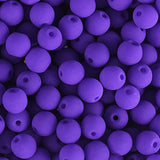 Czech Glass Beads 8mm Round Velvet Violet 23/Strand