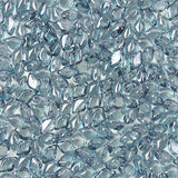 Matubo Czech Gemduo Beads Crystal Blue Luster 13g