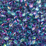 Matubo Czech Gemduo Beads Summer Rainbow Light Blue 13g
