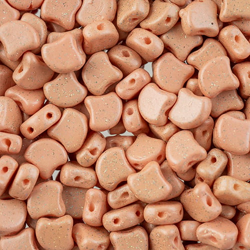 Matubo Czech Ginko Beads Stardance Light Coral 12g