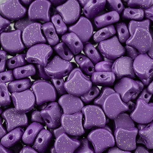 Matubo Czech Ginko Beads Stardance Ultra Violet 12g