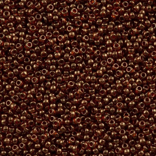 15/0 Toho Seed Beads #329 Gold Lustered African Sunset 8-9g Vial