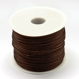 Satin Rattail Cord 1.5mm Espresso Brown 100yd