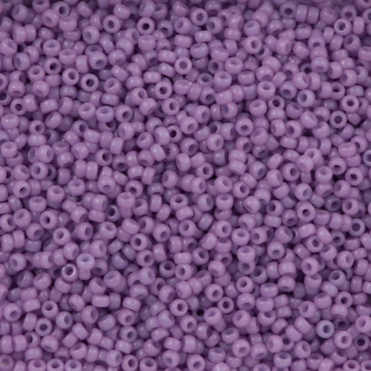11/0 Miyuki Seed Beads #4486 Op Duracoat Lilac 22g