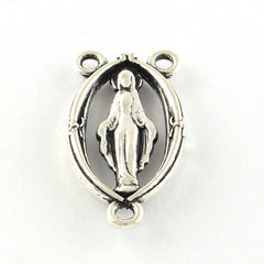 Rosary Metal Connector 25x13mm 10/pk