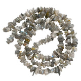 Labradorite Chips 5-8mm (Natural) 31.5" Strand