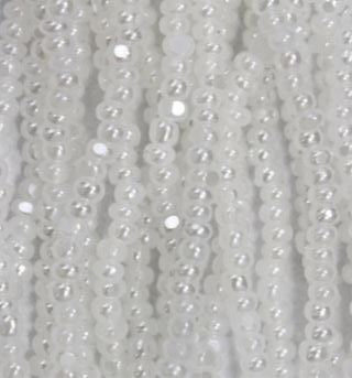 13/0 Czech Charlottes #57102 Ceylon White 12str/Hank