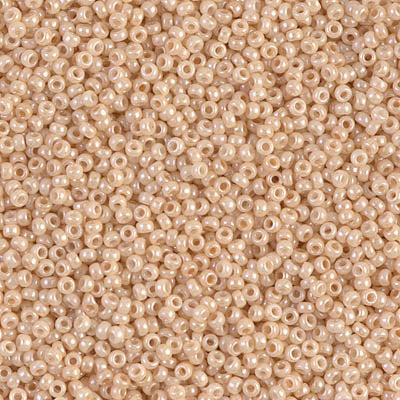 15/0 Miyuki Seed Beads #0595 Ceylon Light Beige 8.2g