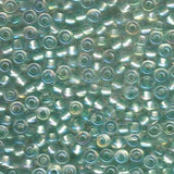 6/0 Miyuki Seed Beads #3642 Pearlized Pale Mint Crystal AB 22g