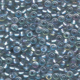 6/0 Miyuki Seed Beads #3644 Pearlized Extra Lt Sapphire Crystal AB 22g