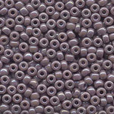 6/0 Miyuki Seed Beads #0410R Opaque Mauve AB 22g