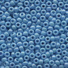 6/0 Miyuki Seed Beads #0413R Opaque Turquoise Blue AB 20g