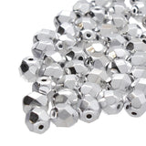 Fire Polished 6mm Round Crystal Labrador Full 25/Strand