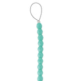 Fire Polished 4mm Round Green Turquoise 40/Strand