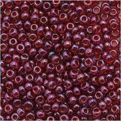 11/0 Toho Seed Beads #332 Gold Luster Raspberry 8-9g Vial