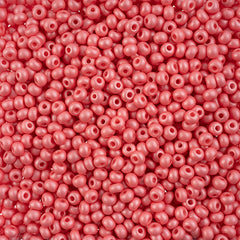 6/0 Czech Seed Beads #128 Permalux Pink 24g