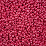 8/0 Czech Seed Beads #050 Permalux Fuchsia 22g