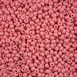 8/0 Czech Seed Beads #070 Permalux Matte Pink 22g