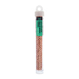 8/0 Czech Seed Beads #137 Rose Terra Dyed 22g