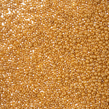 10/0 Czech Seed Beads #133 Permalux Yellow-Brown 22g