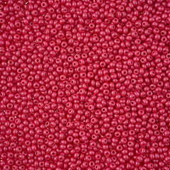 10/0 Czech Seed Beads #141 Permalux Fuchsia 22g