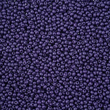 11/0 Czech Seed Beads #43154 Permalux Dark Violet 23g