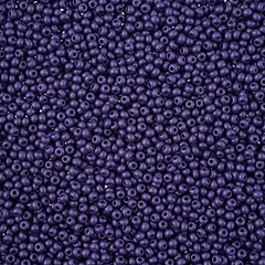 10/0 Czech Seed Beads #145 Permalux Dark Violet 22g