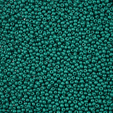 11/0 Czech Seed Beads #43156 Permalux Sea Green 23g