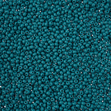 10/0 Czech Seed Beads #148 Permalux Teal 22g