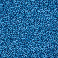 11/0 Czech Seed Beads #43158 Permalux Dark Turquoise 23g