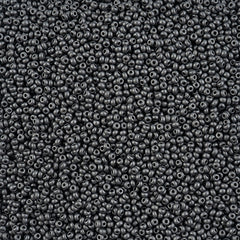 11/0 Czech Seed Beads #43161 Permalux Grey 23g