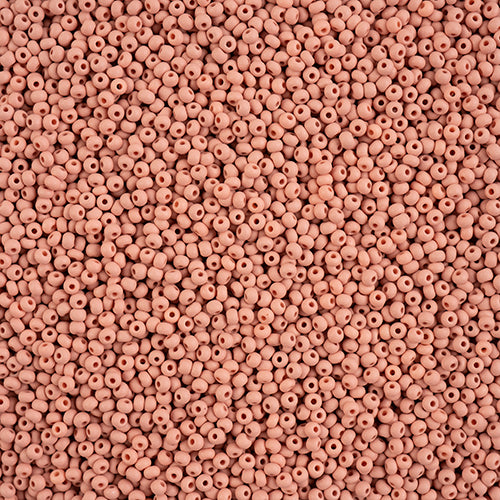 10/0 Czech Seed Beads #158 Permalux Matte Light Brown 22g