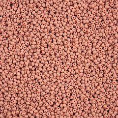 10/0 Czech Seed Beads #158 Permalux Matte Light Brown 22g