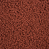 11/0 Czech Seed Beads #43168 Permalux Matte Brown 23g