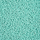 11/0 Czech Seed Beads #43177 Permalux Matte Mint 23g