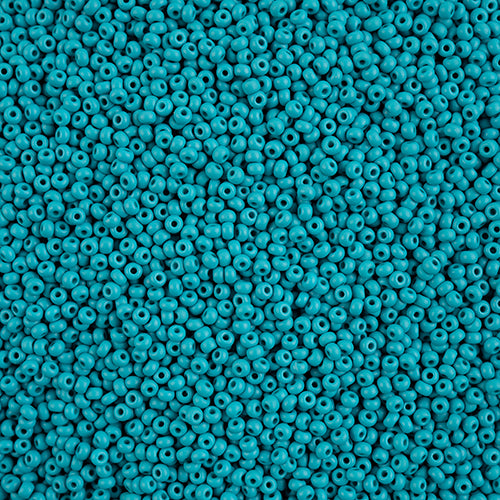 11/0 Czech Seed Beads #43179 Permalux Matte Teal 23g