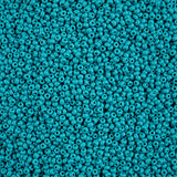 10/0 Czech Seed Beads #170 Permalux Matte Teal 22g