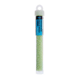 10/0 Czech Seed Beads #406 Pearl Dyed Pale Green 22g